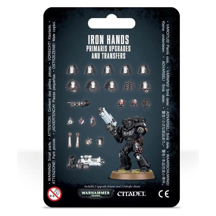 Games Workshop Warhammer 40k - Iron Hands Primaris Upgrades & Transfers (99070101042)