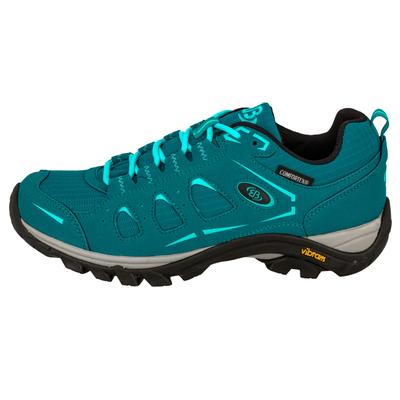 Wanderschuh BRÜTTING "Outdoorschuh Mount Frakes Low", Damen, Gr. 44, Textil, grün, Synthetik, Schuhe Wanderschuh