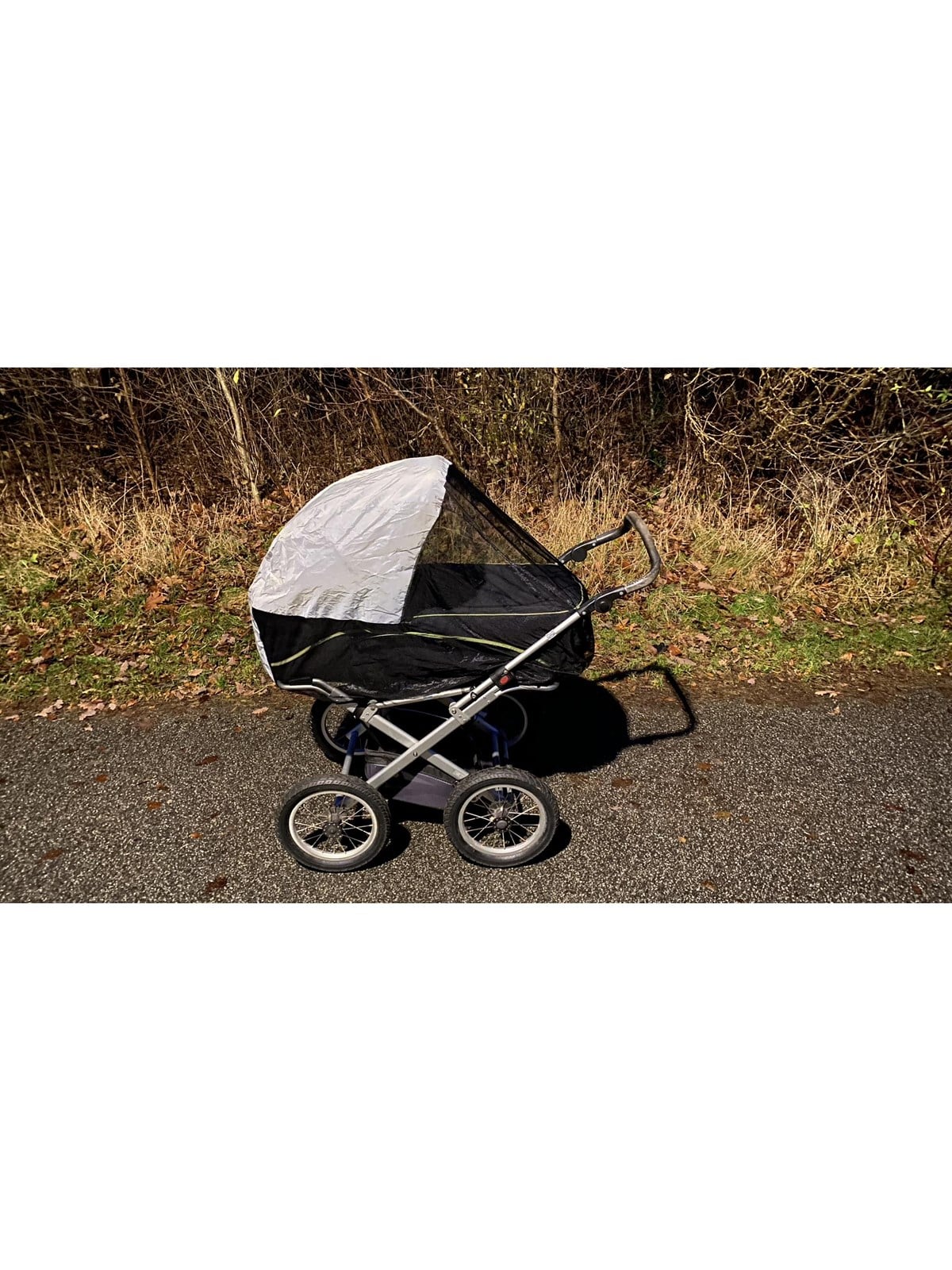 BabyDan SuperSafe Mosquito Net by - Reflective Mosquito net for stroller