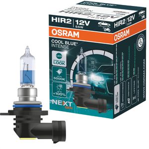 OSRAM Auto-Lampe Cool Blue Intense, 5000 Kelvin, HIR2, 12 V / 55 Watt, Scheinwerferlampe, Halogen, 1 Stück