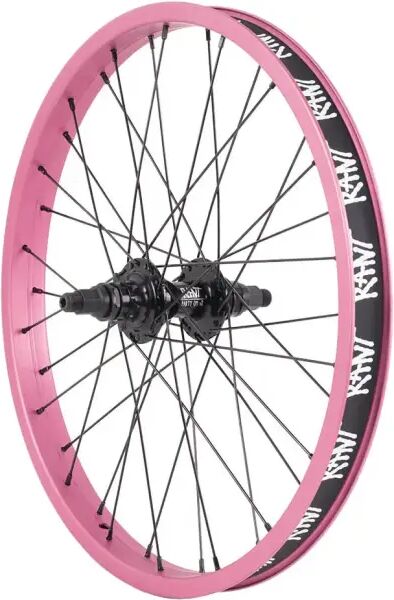 BMX Hinterrad Rant Party On V2 20" Cassette (Pepto Pink - Right hand drive)