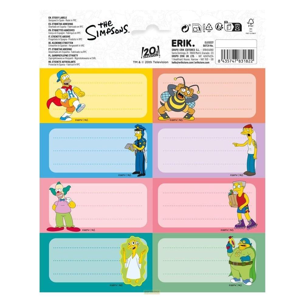 Grupo Erik Les Simpson Étiquettes Autocollantes (10) (GPE83182)