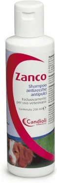 Candioli Zanco Shampoo Antiparassitario per Cani e Gatti 200 ml