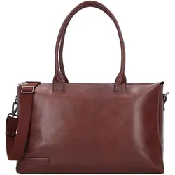 Plevier Copal schoudertas 17.3 inch bruin. (17.30"), Notebooktasche, Braun