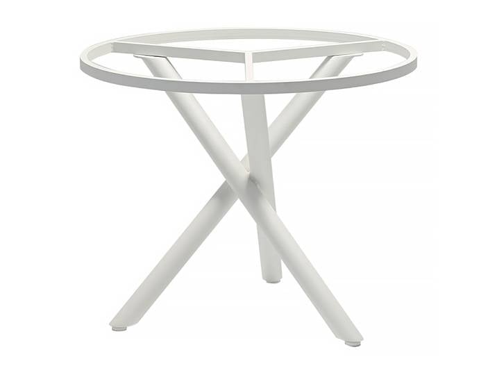Zebra Tischgestell Mikado white 3-Bein Tischgestell, Aluminium