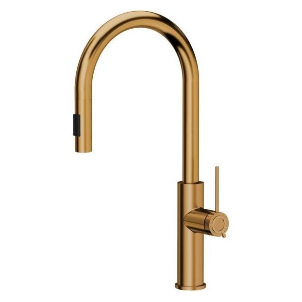 Q Company Küchenarmatur Quadron Jennifer Q Line Slim SteelQ stehend kupfer (84818011) (84818011)
