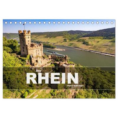 Der Rhein (Tischkalender 2027 DIN A5 quer), CALVENDO Monatskalender