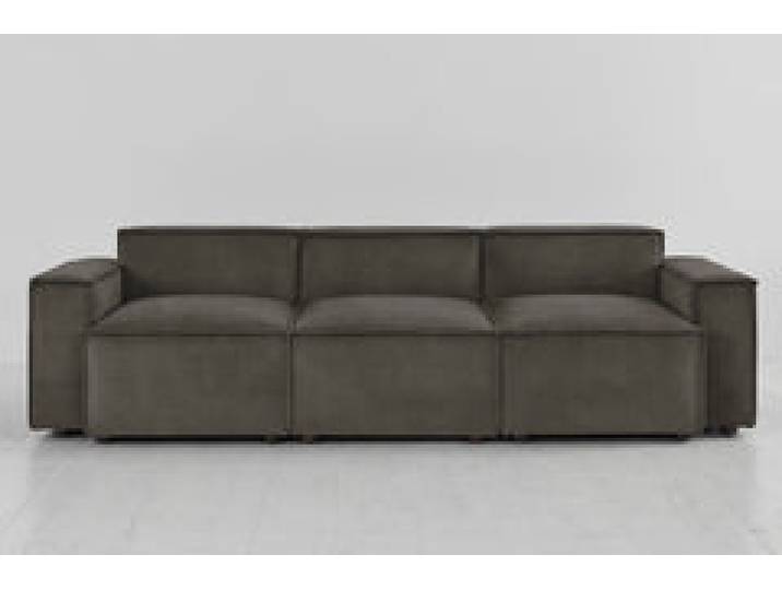 Dreisitzer-Sofa Model 03, Nerzgrau