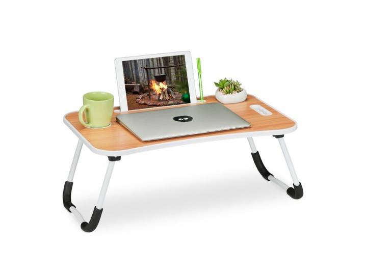 Relaxdays Laptoptafel inklapbaar
