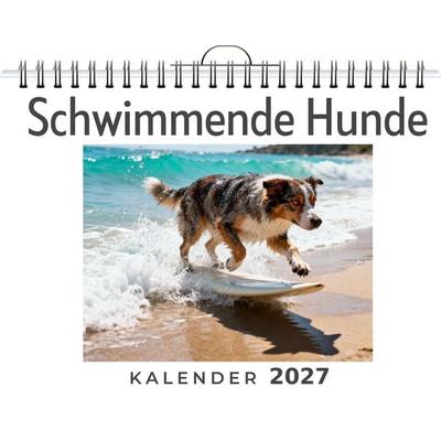 Schwimmende Hunde