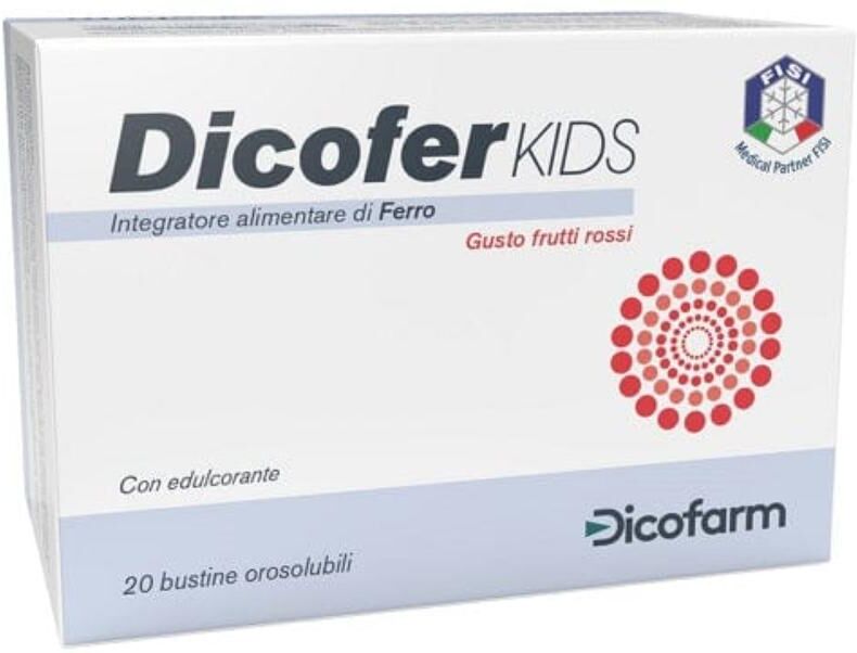DICOFARM SpA Dicofarm, Dicofer Kids, 20 Bustine