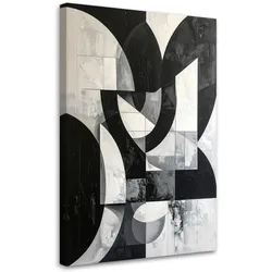 LEINWANDBILD 3D und geometrisch 80x120cm