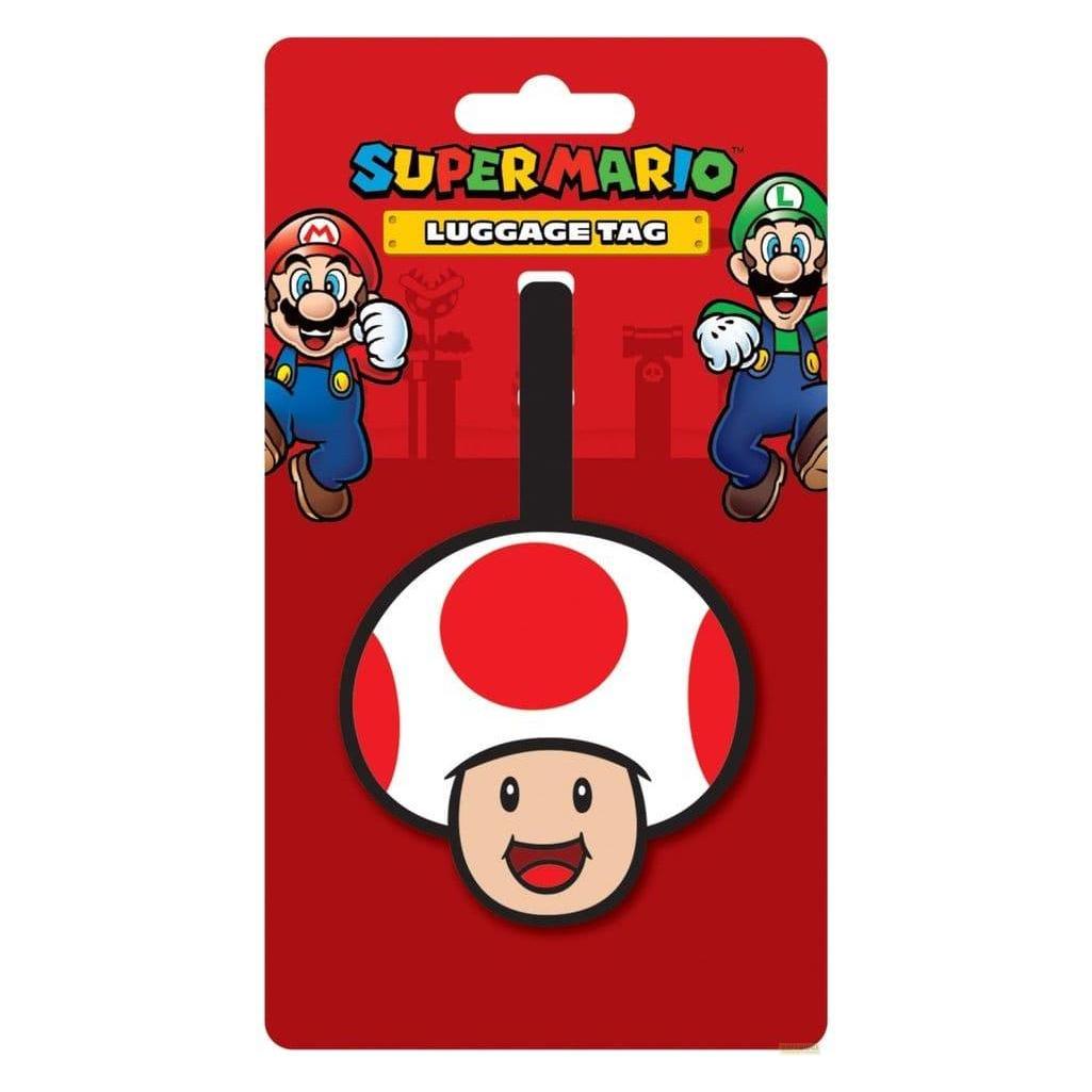 Pyramid Super Mario Étiquette de Bagage (Toad) (Schlösser & Anhänger) (LUG00042)