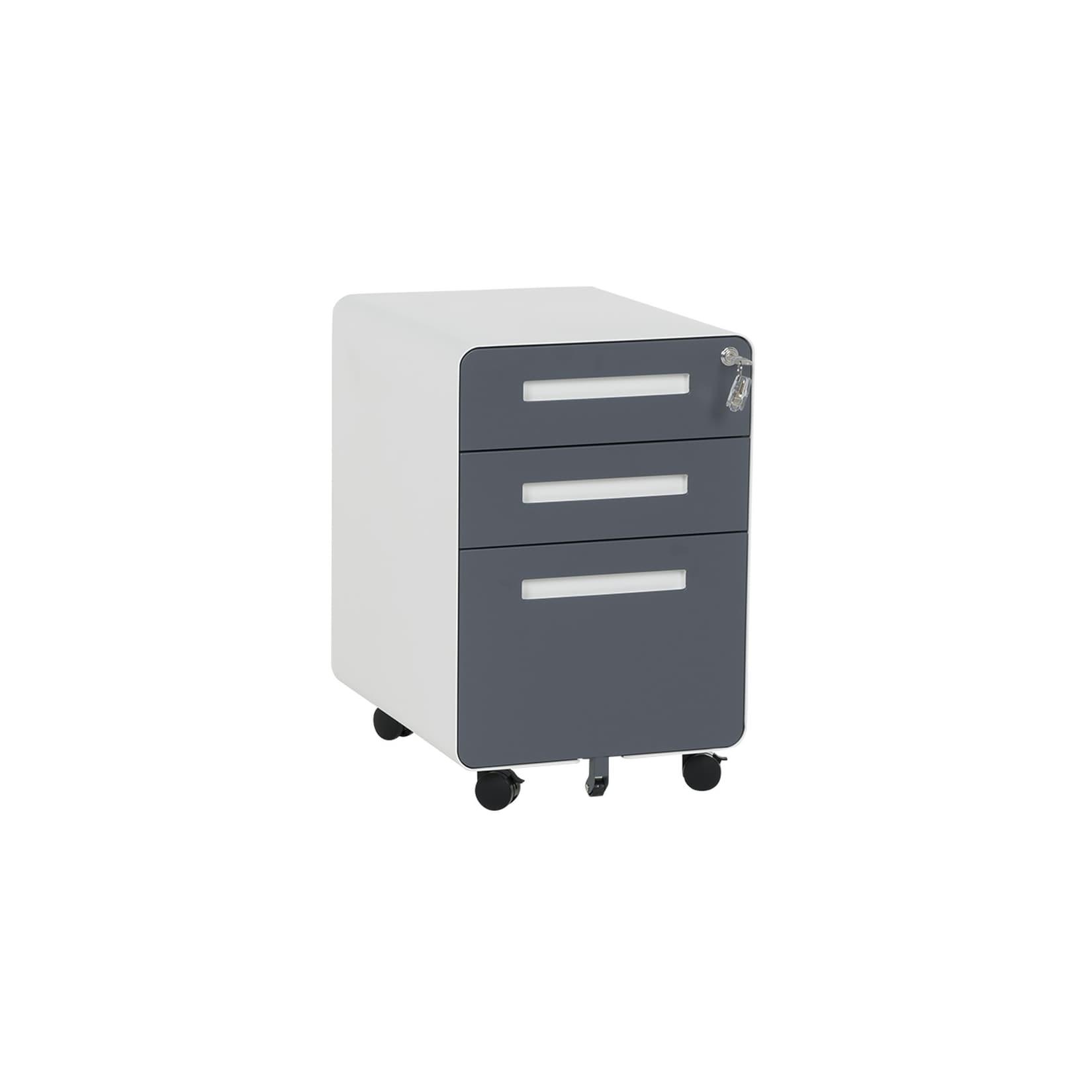 Carmen CR-1803 K SAND Rollcontainer – Graphit/Grau