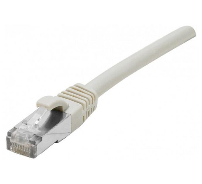 exertisConnect Exertis Connect Patchkabel Cat. 6A, S/FTP (PiMF), halogenfrei, mit Rastnasenschutz, grau, 40,0 m AM854371E