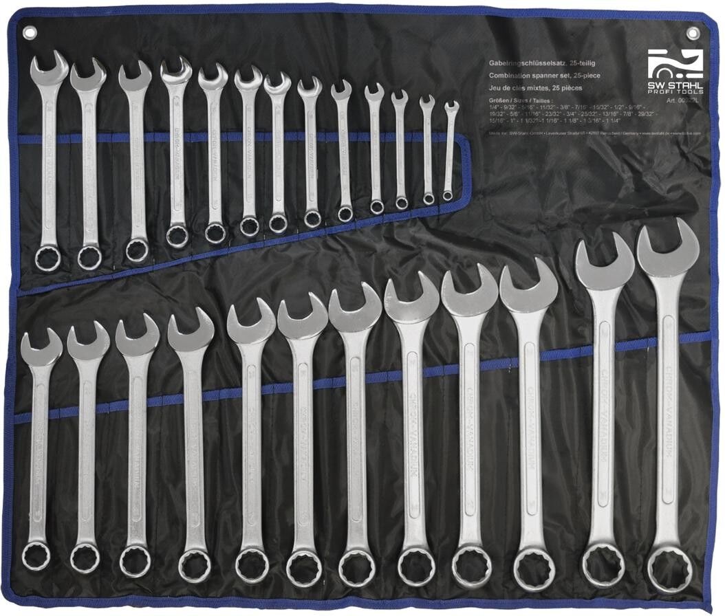 SW-Stahl 00922L Spanner Set, ring / open ended