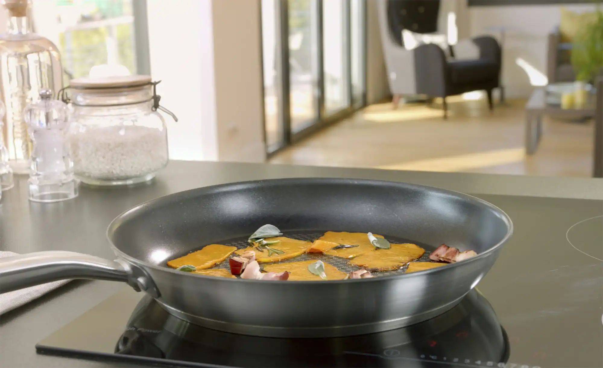 Tefal Bratpfanne  Virtuoso ¦ silber ¦ Edelstahl Ø: 28