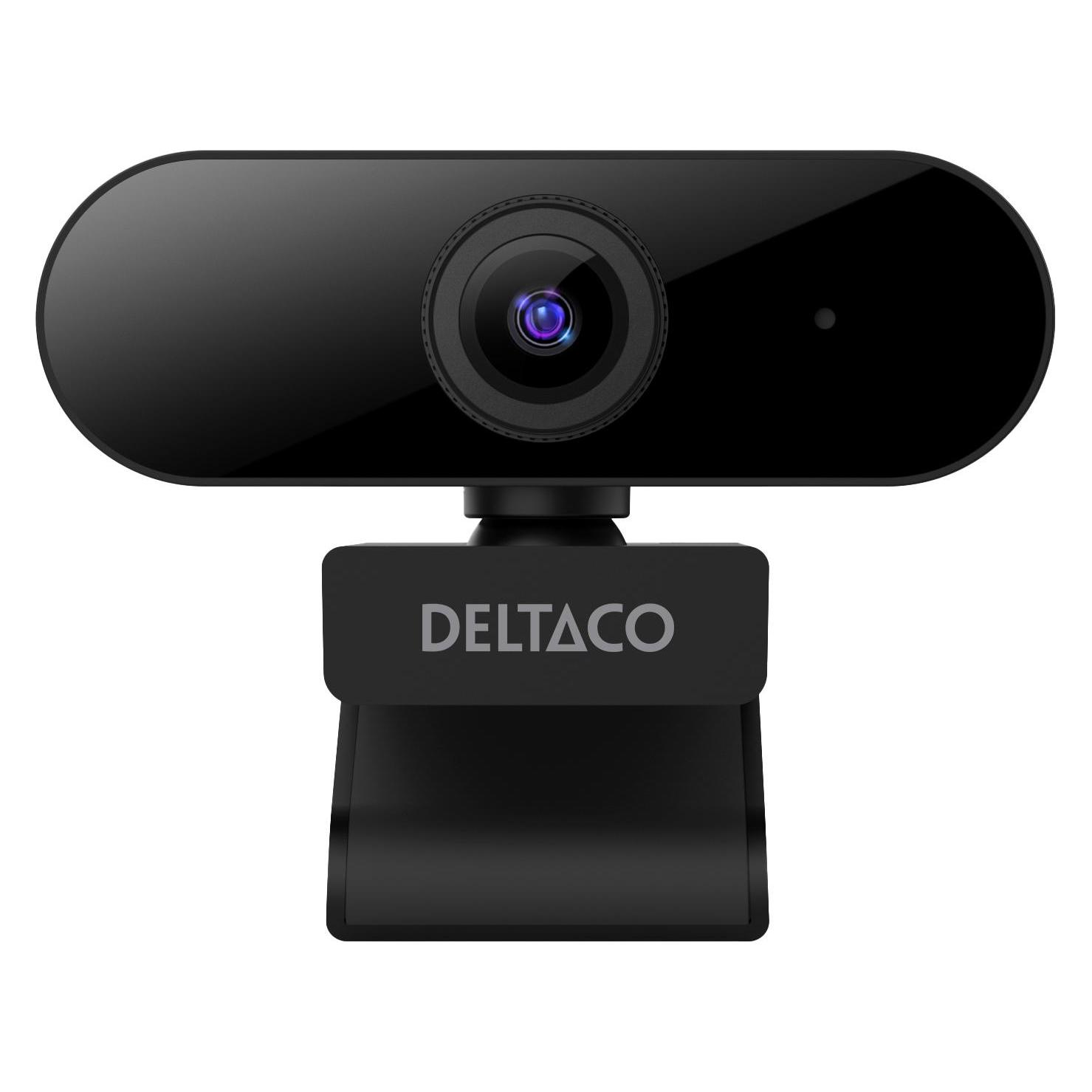 Deltaco W-100 Webcam 1080p (2 Mpx) (W-100)