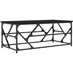 vidaXL Couchtisch Schwarz 100x50x40 cm Holzwerkstoff