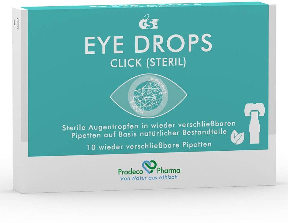 GSE Eye Drops Click 10stk