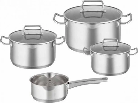 Rösle Topfset 4-tlg. EXPERTISO Stahlgrau (91947 M0588-0532)