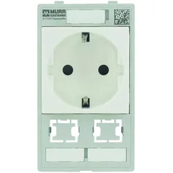 Murr Elektronik Kombieinsatz 1-fach Deutschland 2x Datenausschnitt, Elektronikkabel + Stecker