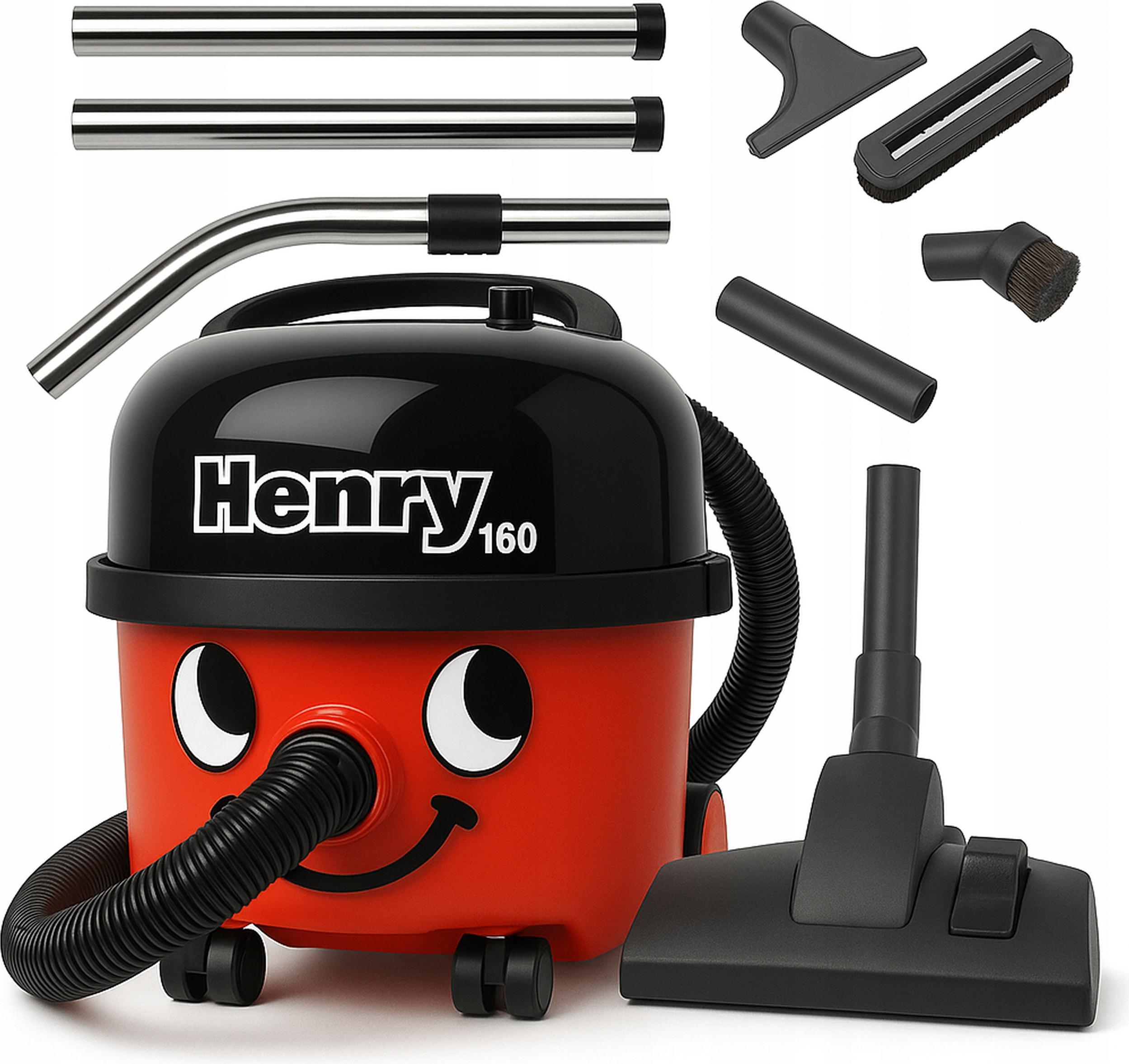 Staubsauger mit Beutel Numatic Henry 620 W 6 l Tritex Filter 10 m Kabel 7,5 kg