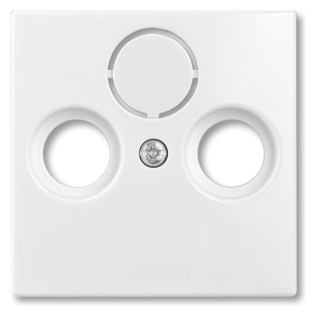ABB basic55 Antennenabdeckung, weiss glänzend, 1 Modul (2CHP941724A4283)