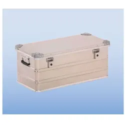 Alubox Typ A Krause Stapelbehälter 134 L robuste Aluminium Transportboxen
