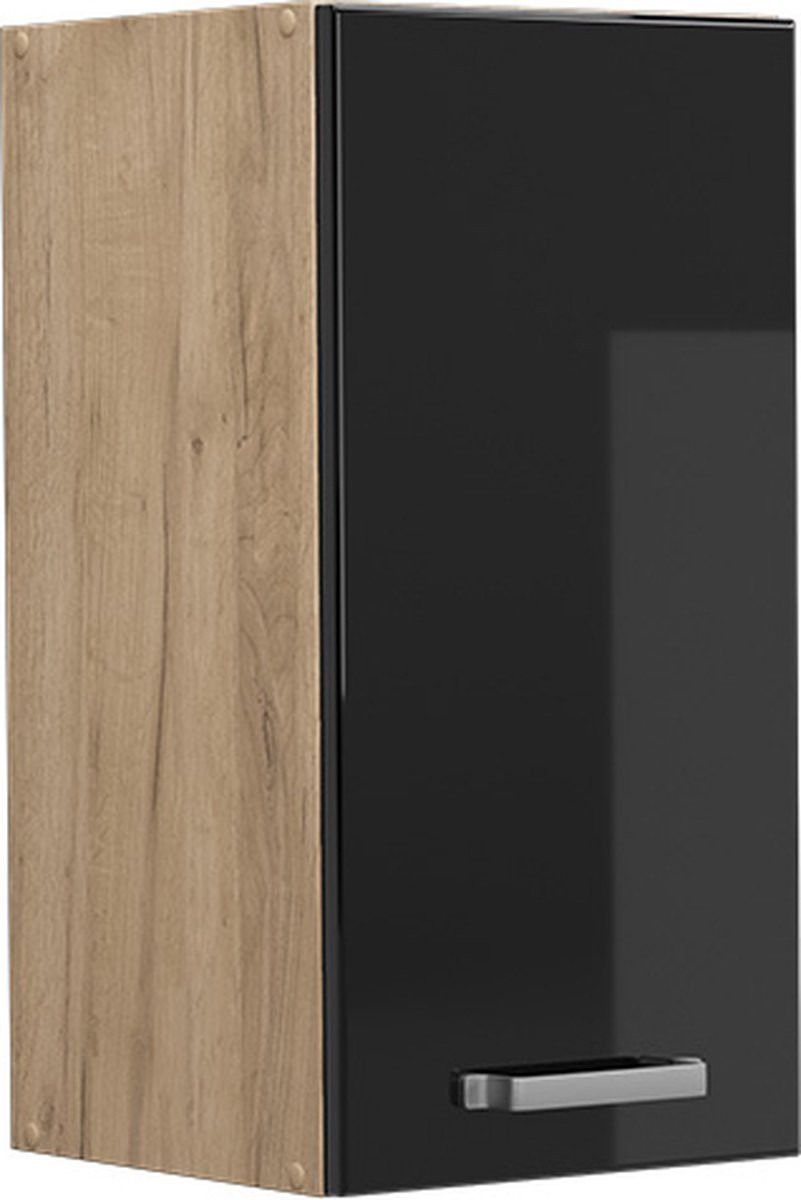 Vicco R-Line Hangkast Zwart hoogglans