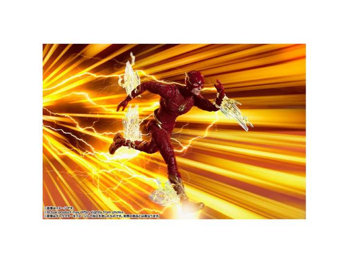 Bandai Tamashii Nations Actionfigur S.H.Figuarts The Flash Movie The Flash 15 cm Actionfigur
