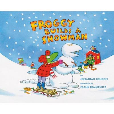 Froggy Builds a Snowman, Gebundene Ausgabe von Jonathan London, Random House N.Y., 978-1-984836-36-6