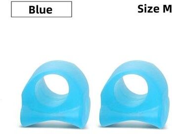 Uplifted Goods Gel Silicone Foot Care Corrector Tool Set blue M