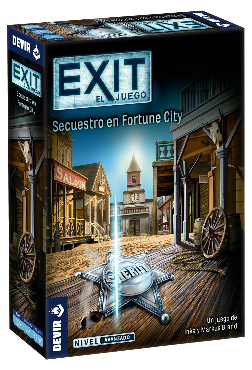 Devir - Exit: Ontsnapping uit de Gijzeling in Fortune City - Bordspel - Transparant