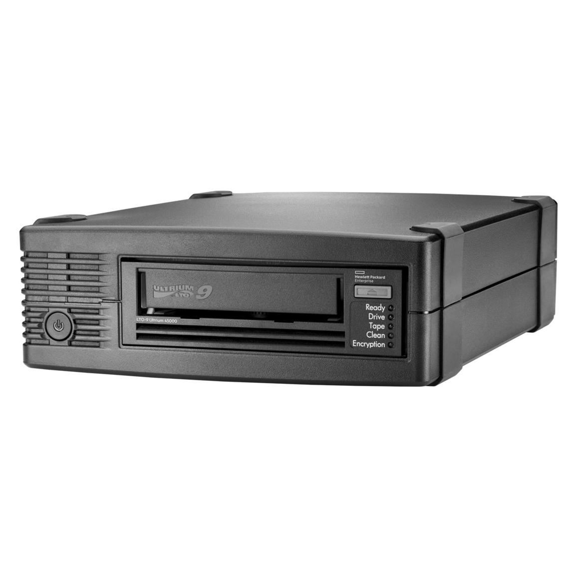 HPE Storage LTO-9 Ultrium External Tape Drive 5x LTO-9 45TB Data Cartridges (P84142-B25)