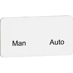 ABB MA6-1085 Texteinlage “Man“ / “Auto“, für Schalter mit 3 Schaltstellungen 1SFA611930R1085