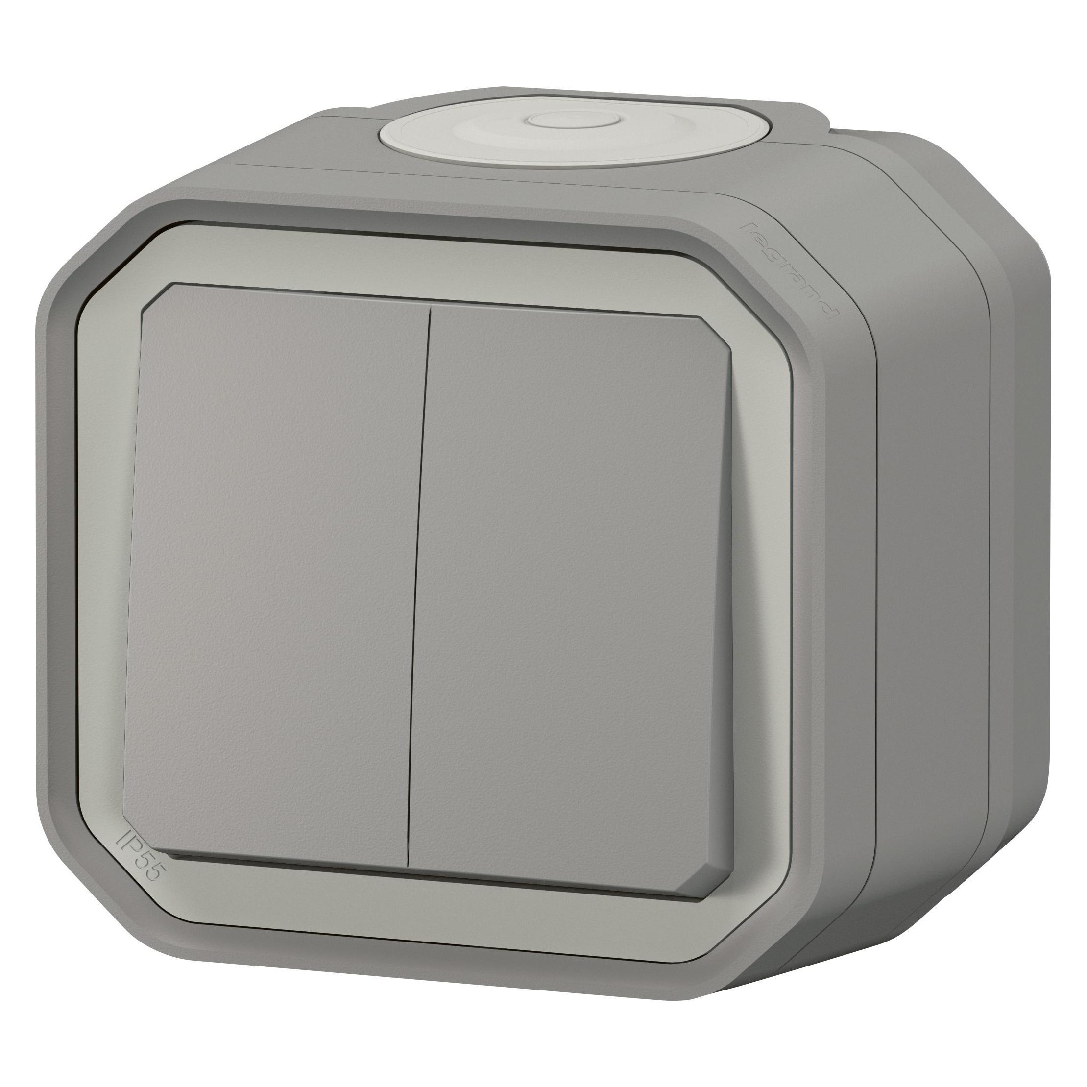 Legrand Plexo New Feuchtraum-3 in 1-Schalter (069715L)