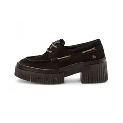 Art für Damen. 113791101003_001 Lederschuhe 1379 York schwarz (42), 5 bis 8 cm, Keine, Lässig