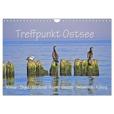 Treffpunkt Ostsee (Wandkalender 2026 DIN A4 quer), CALVENDO Monatskalender
