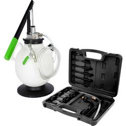 KS Tools 512.5095 COMPETITION Universal Getriebeöl-Füllsystem-Satz mit 15-tlg Adaptersatz