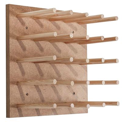 MUEBLEAR - Wand-Weinregal für 20 Flaschen