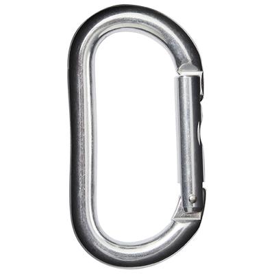 Kong - Oval Alu - Schnappkarabiner grau
