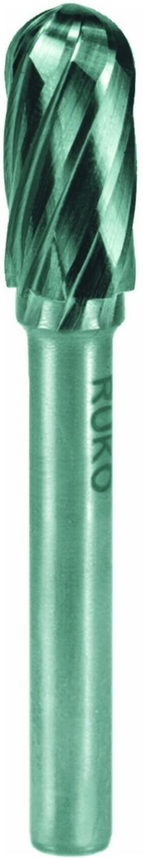 RUKO Frässtift Form C WRC D 6mm Kopflänge 18mm Schaftdurchmesser 6mm HM Verz.Alu (116020A)