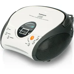 Lenco Scd-24 (FM), Radio, Schwarz, Weiss