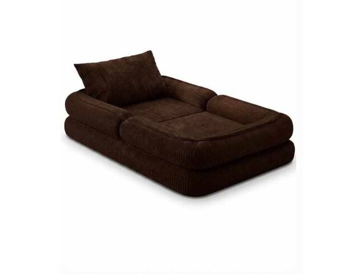 Bettsofa Exclusive Braun Leinenstoff B 90 T 150 cm - Bettsofa