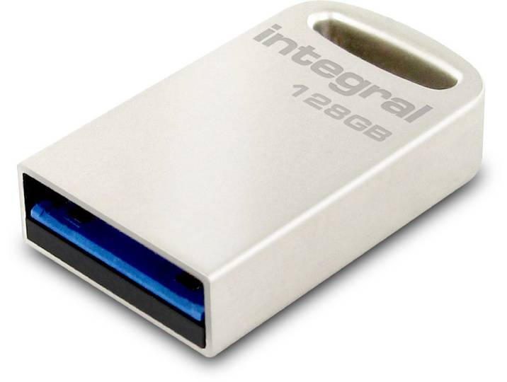 INTEGRAL MEMORY Clé USB 3.0 Fusion - 128 Go - Métal