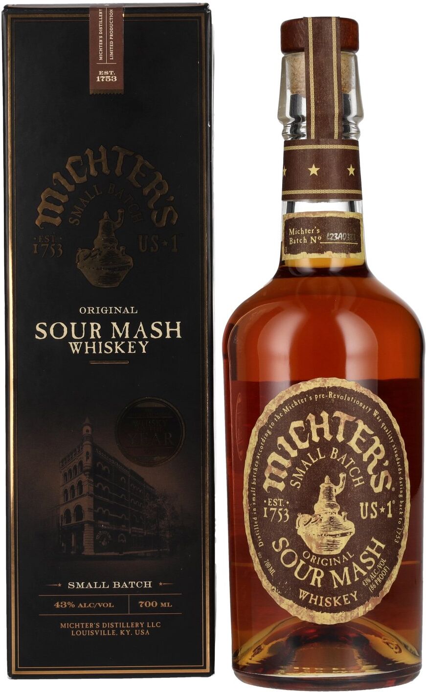 Michter's Whiskey Michter's US*1 Small Batch Original Sour Mash Whiskey 43% Vol. 0,7l in Geschenkbox