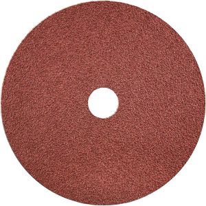 MENZER Schleifpapier Red 234011040, Körnung 40, 406 mm Ø, 5 Schleifscheiben, für Holz, Stein, 10 Stück
