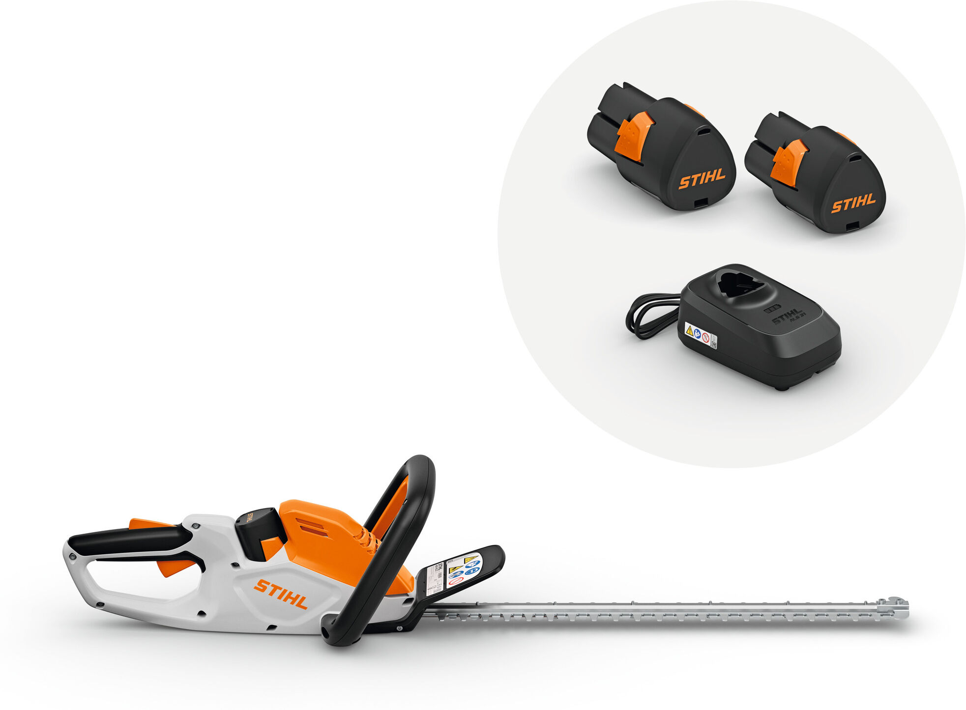 Stihl HSA 40 avec 2 batteries AS 2 et chargeur ALS 31