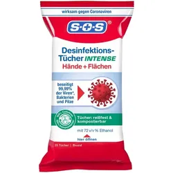 SOS DESINFEKTIONSTÜCHER INTENSE 25 St